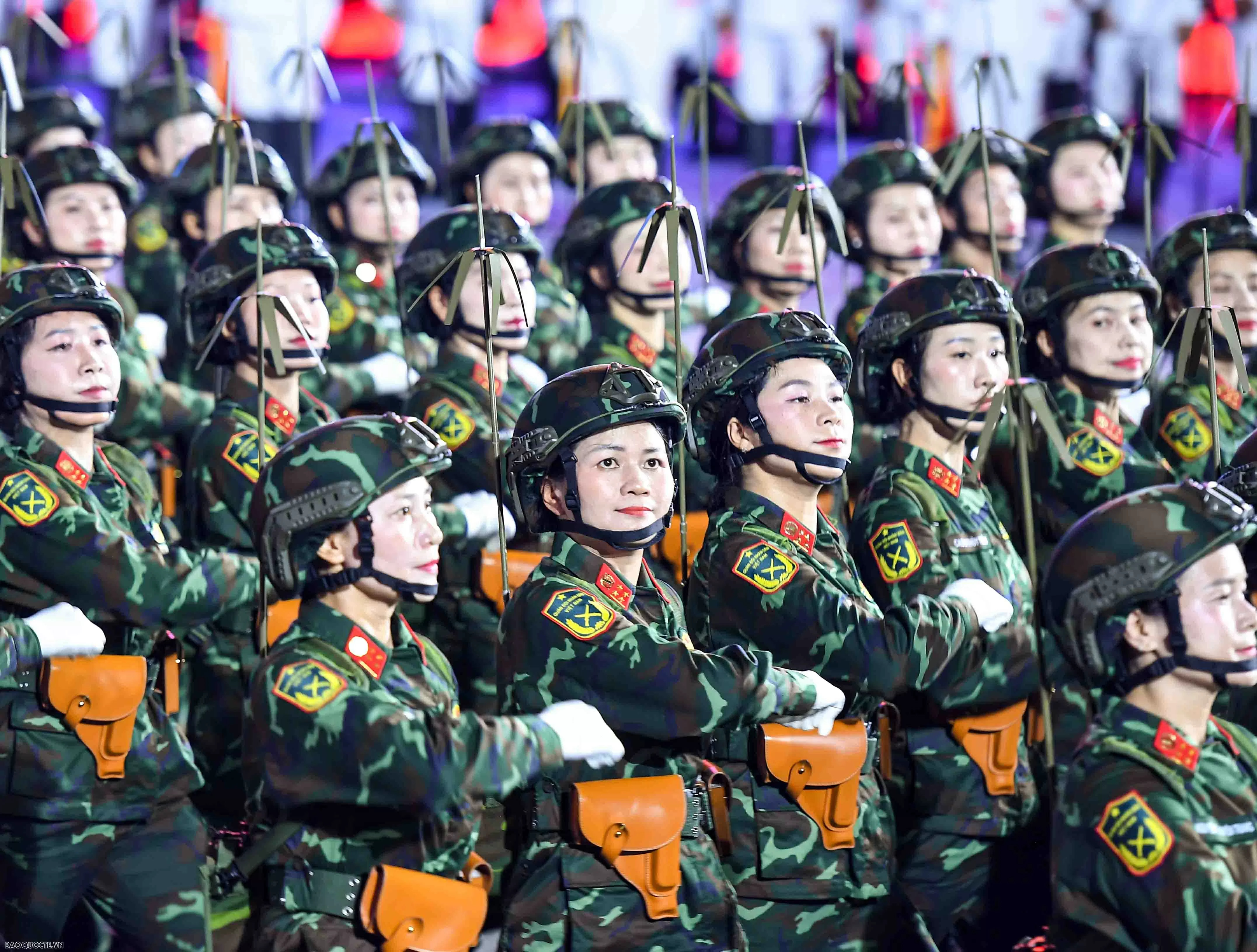 Hình ảnh sơ duyệt kỷ niệm, diễu binh, diễu hành 50 năm Ngày Giải phóng miền Nam thống nhất đất nước Hình ảnh sơ duyệt kỷ niệm, diễu binh, diễu hành 50 năm Ngày Giải phóng miền Nam thống nhất đất nước