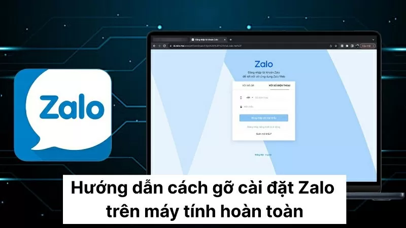 Cách gỡ cài đặt Zalo trên máy tính hoàn toàn 