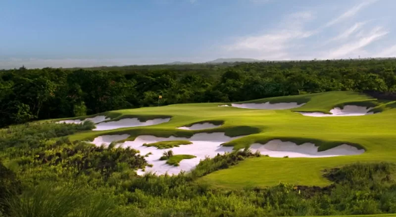  Mission Hills Haikou tại Trung Quốc. Ảnh: Getty Images 
