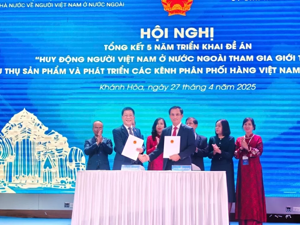 Tổng kết 5 năm triển khai Đề án “Huy động người Việt Nam ở nước ngoài tham gia giới thiệu, tiêu thụ sản phẩm và các kênh phân phối hàng Việt