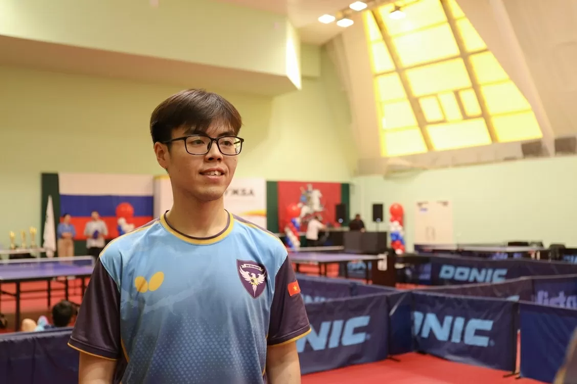 Đội tuyển sinh viên Việt Nam tranh tài tại Giải bóng bàn Thanh niên quốc tế 'Hữu nghị' 2025