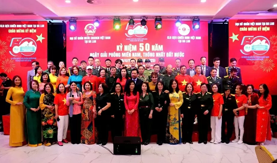 50 năm Ngày Giải phóng miền Nam, thống nhất đất nước: Vun đắp niềm tự hào của cộng đồng người Việt Nam tại Ba Lan