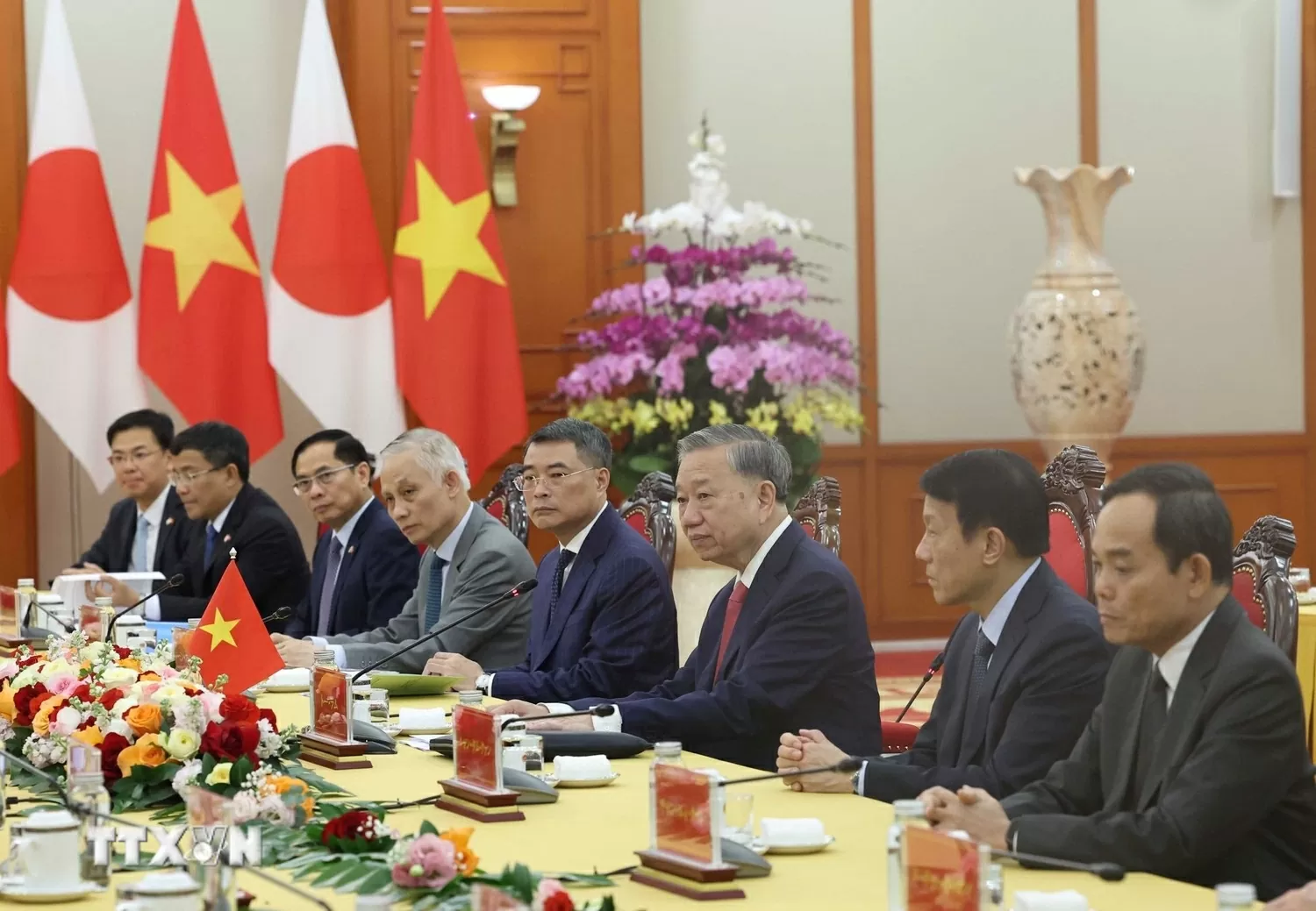 Tổng Bí thư Tô Lâm hội kiến Thủ tướng Nhật Bản Ishiba Shigeru