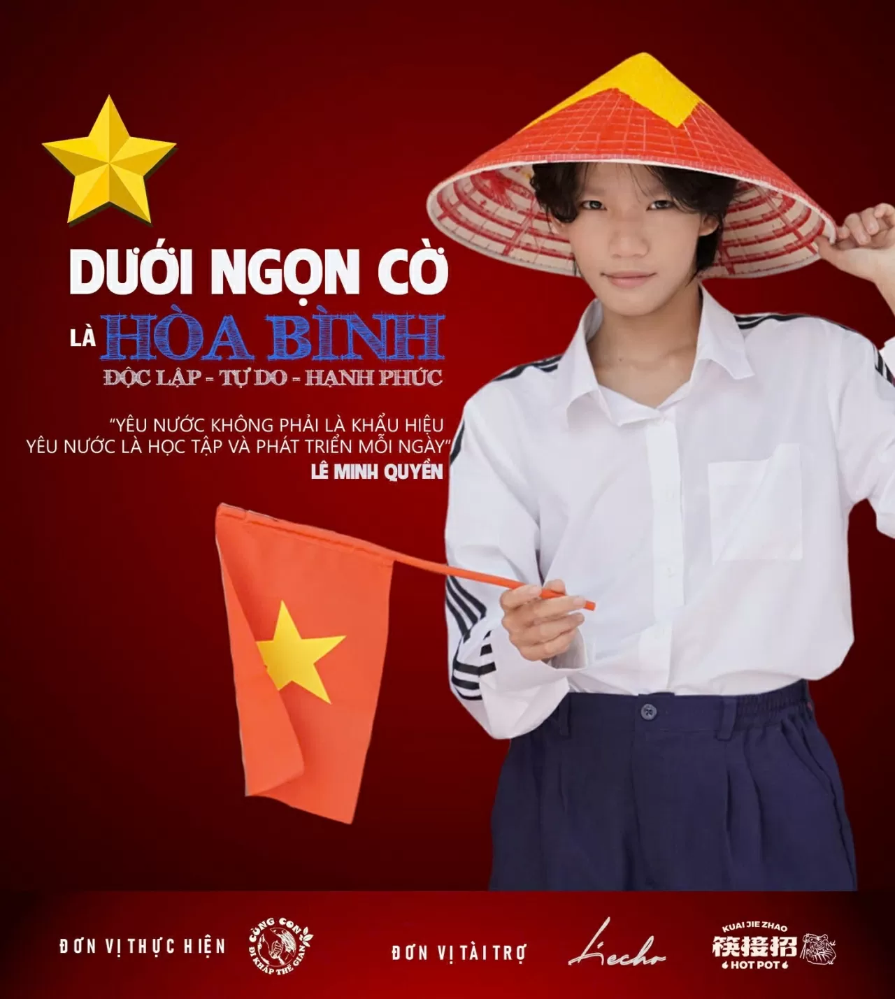 Lê Minh Quyền – Lớp 10A6 trường THPT Trần Hữu Trang – Quận 5 – Sinh ngày 29/4 và bộ ảnh cũng là một kỷ niệm đẹp nhân ngày đặc biệt của mình.