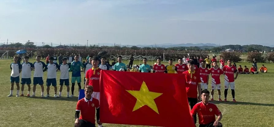 Giải bóng đá chào mừng Đại lễ 30/4 tại Nhật Bản Giải bóng đá chào mừng Đại lễ 30/4 tại Nhật Bản