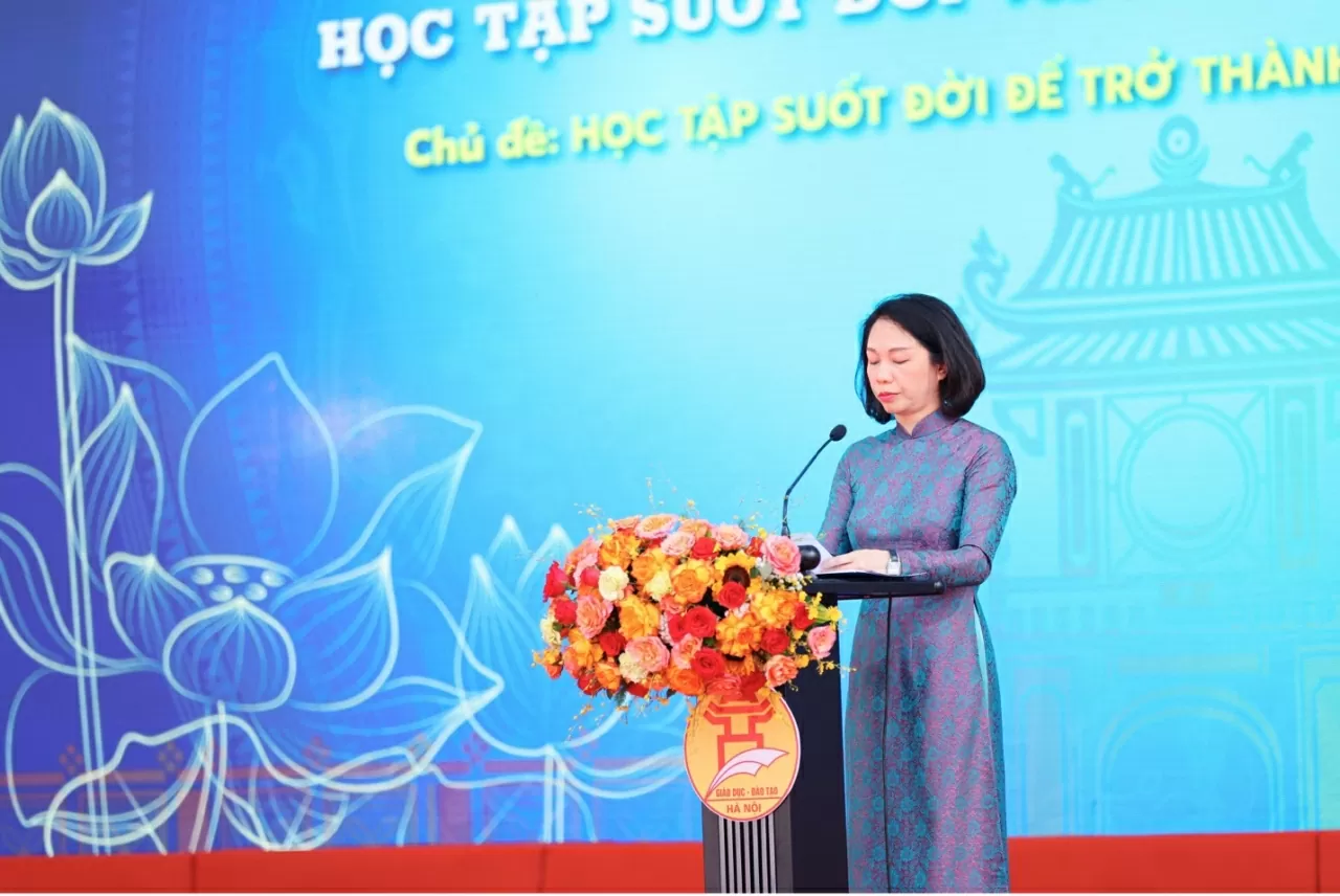 Bà Vũ Thu Hà – Phó Chủ tịch UBND Thành phố Hà Nội phát biểu tại sự kiện. Bà Vũ Thu Hà – Phó Chủ tịch UBND Thành phố Hà Nội phát biểu tại sự kiện.