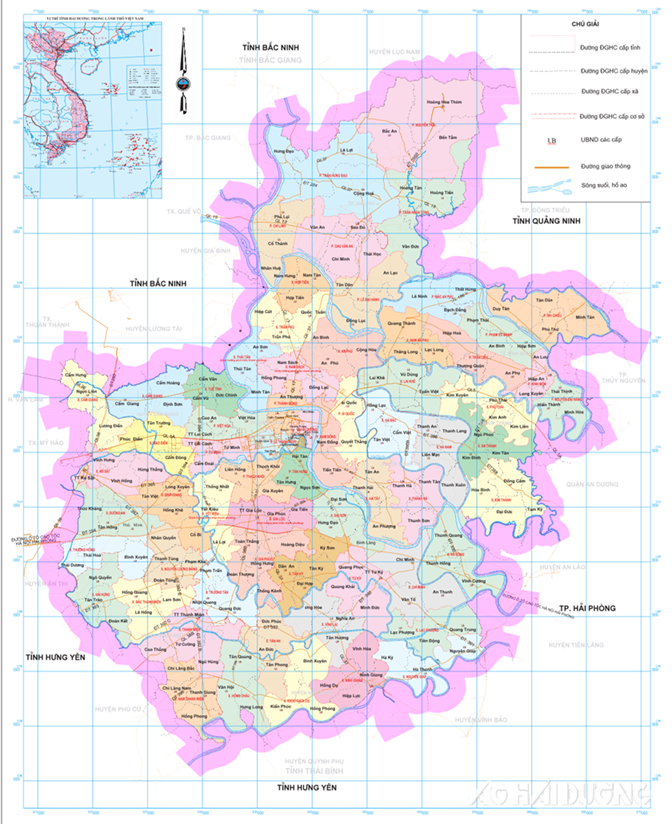 Hải Dương đã thống nhất, đề nghị Trung ương thông qua đề án sắp xếp đơn vị hành chính cấp xã còn 64 xã, phường Hải Dương đã thống nhất, đề nghị Trung ương thông qua đề án sắp xếp đơn vị hành chính cấp xã còn 64 xã, phường