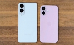 Cận cảnh Galaxy S25 Edge đọ dáng cùng S25 Ultra, iPhone 16 và iPhone 16 Plus