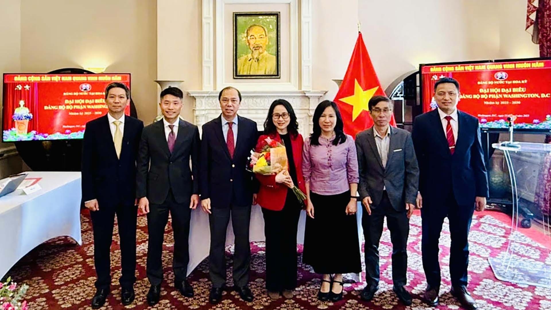 dai su quan viet nam tai hoa ky to chuc thanh cong dai hoi dang bo bo phan khu vuc washington dc