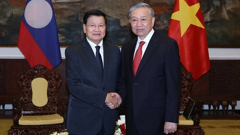 tiep tuc vun dap bao ve gin giu quan he viet nam lao ngay cang phat trien ben chat dom hoa ket trai