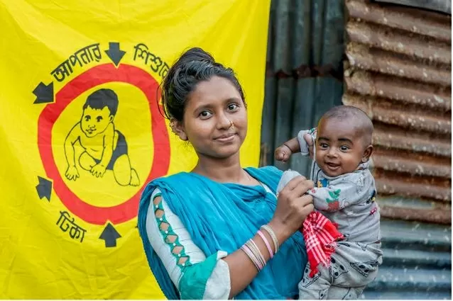 Chương trình tiêm chủng mở rộng (EPI) của Bangladesh đã đạt được những tiến bộ đáng kể. (Nguồn: UNICEF) Chương trình tiêm chủng mở rộng (EPI) của Bangladesh đã đạt được những tiến bộ đáng kể. (Nguồn: UNICEF)