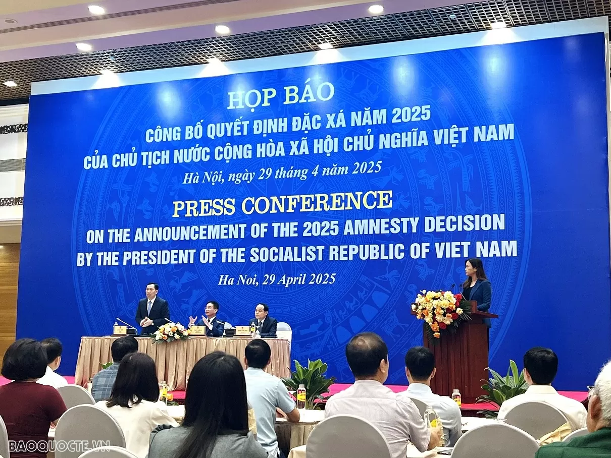 Quyết định đặc xá năm 2025 của Chủ tịch nước thể hiện truyền thống nhân đạo của dân tộc Việt Nam