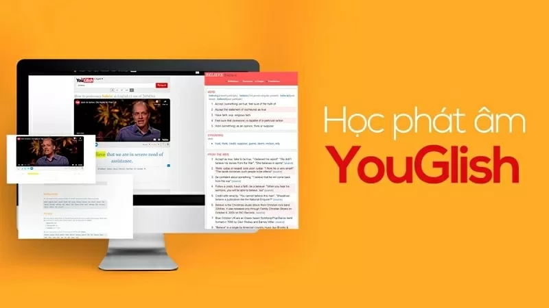 Sử dụng YouGlish AI luyện phát âm tiếng Anh chuẩn