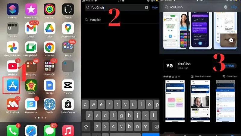 Cài đặt YouGlish về iPhone