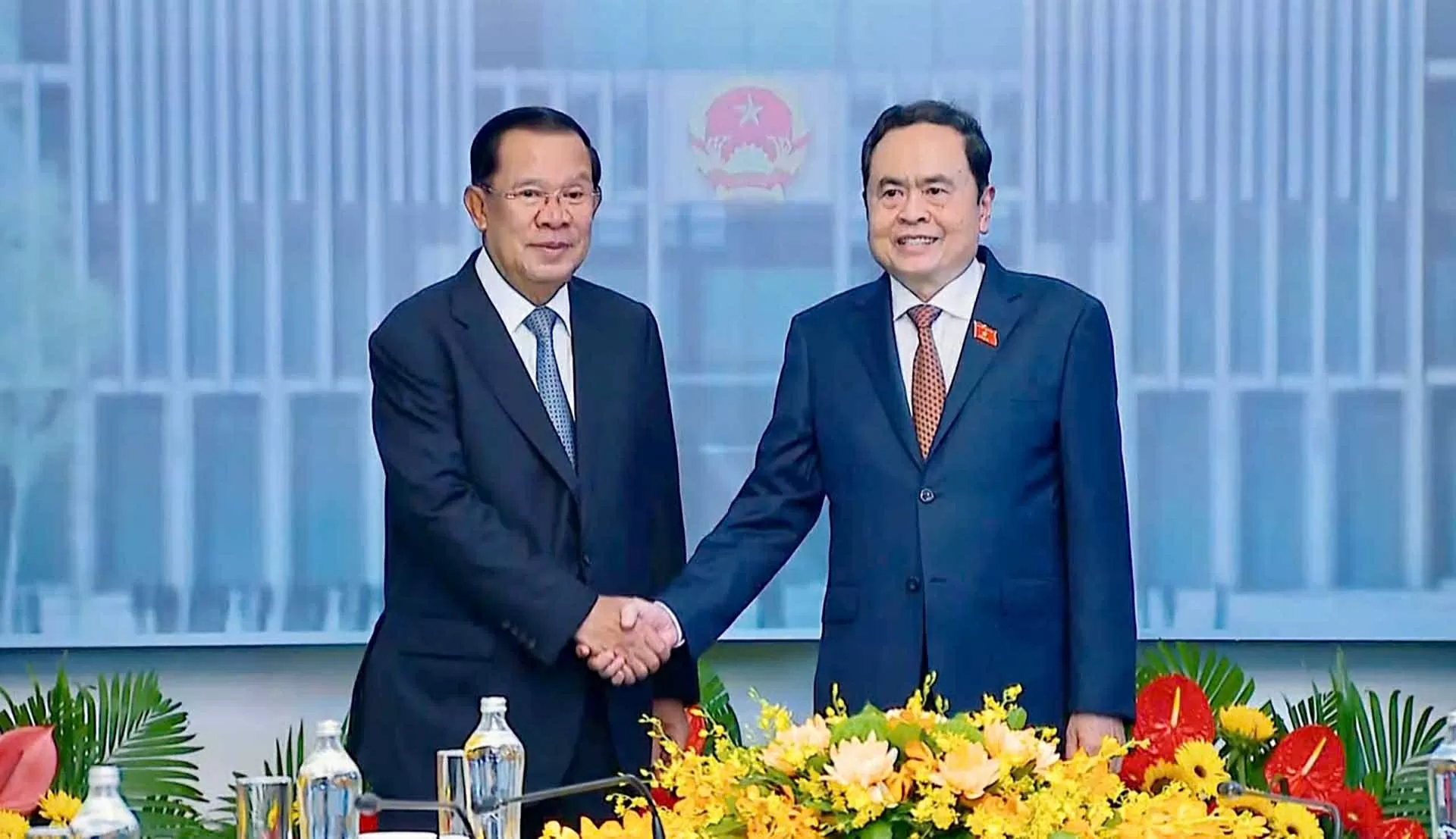 Việt Nam-Campuchia phấn đấu sớm đạt mục tiêu 20 tỷ USD kim ngạch thương mại song phương