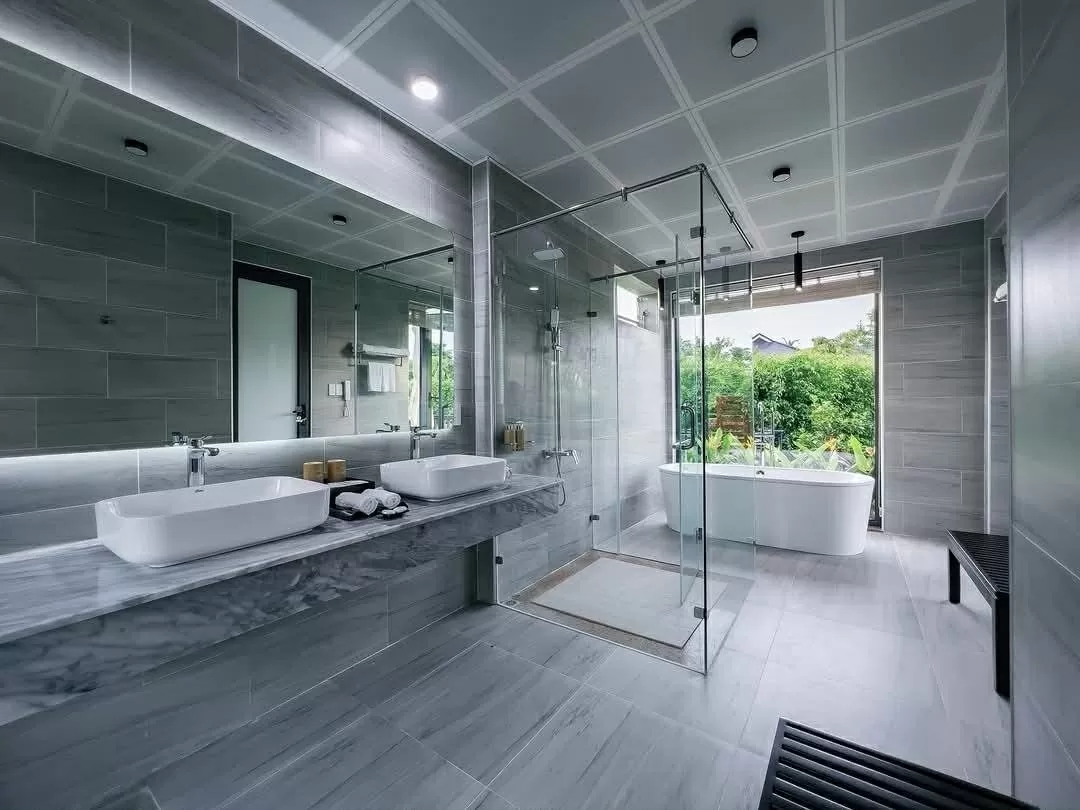 Nội thất phòng tắm sang xịn, hiện đại, đẳng cấp Nội thất phòng tắm sang xịn, hiện đại, đẳng cấp