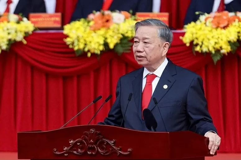 Diễn văn của Tổng Bí thư Tô Lâm tại Lễ kỷ niệm 50 năm Ngày Giải phóng miền nam, thống nhất đất nước Diễn văn của Tổng Bí thư Tô Lâm tại Lễ kỷ niệm 50 năm Ngày Giải phóng miền nam, thống nhất đất nước