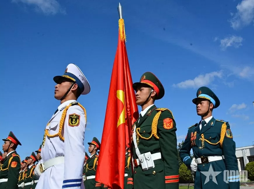 Đại sứ Việt Nam tại Nga thăm động viên Đoàn Quân đội nhân dân Việt Nam tham gia Lễ duyệt binh tại Quảng trường Đỏ