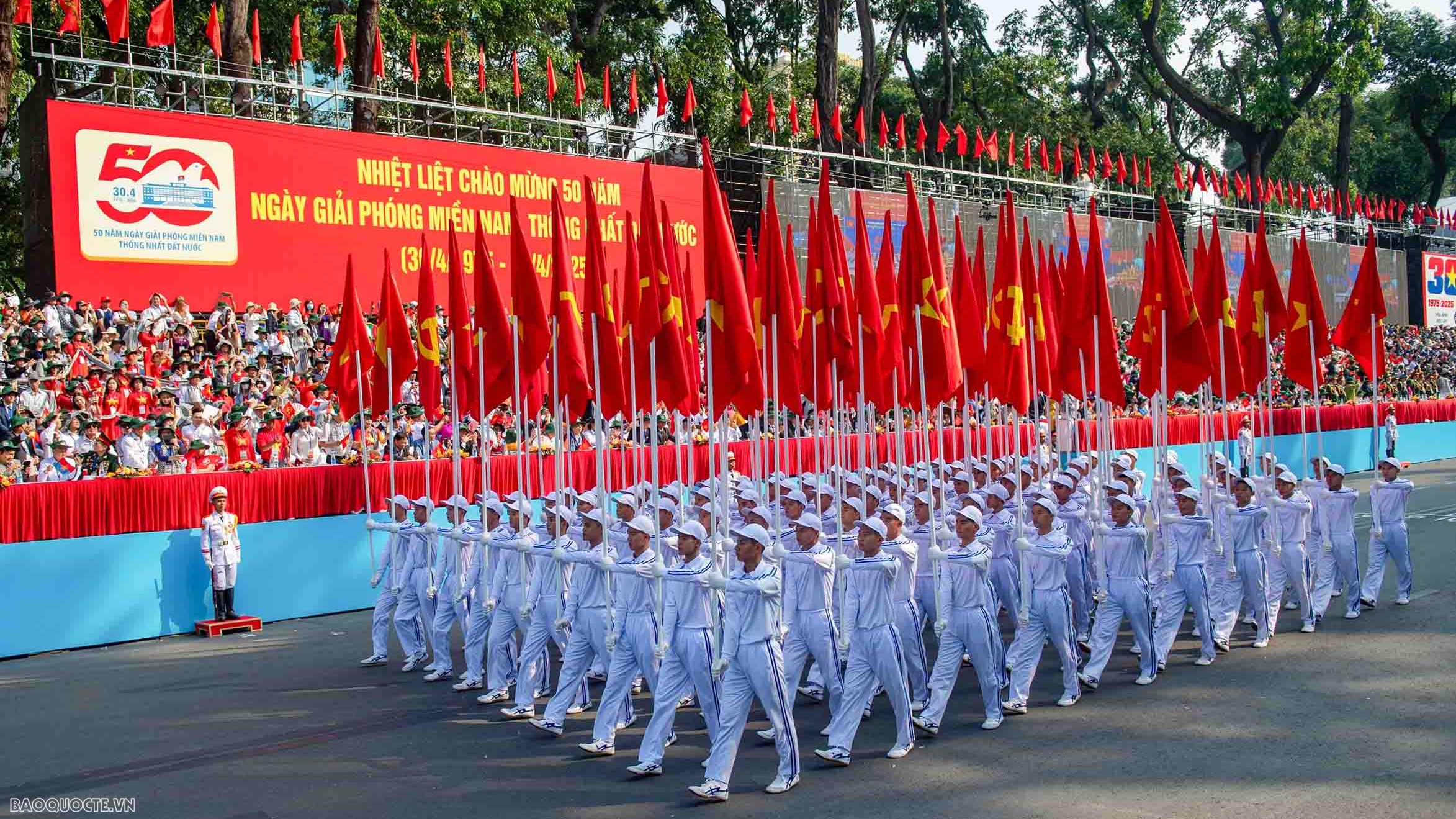 Lãnh đạo các nước gửi thư, điện chúc mừng nhân kỷ niệm 50 năm Ngày Giải phóng miền Nam, thống nhất đất nước