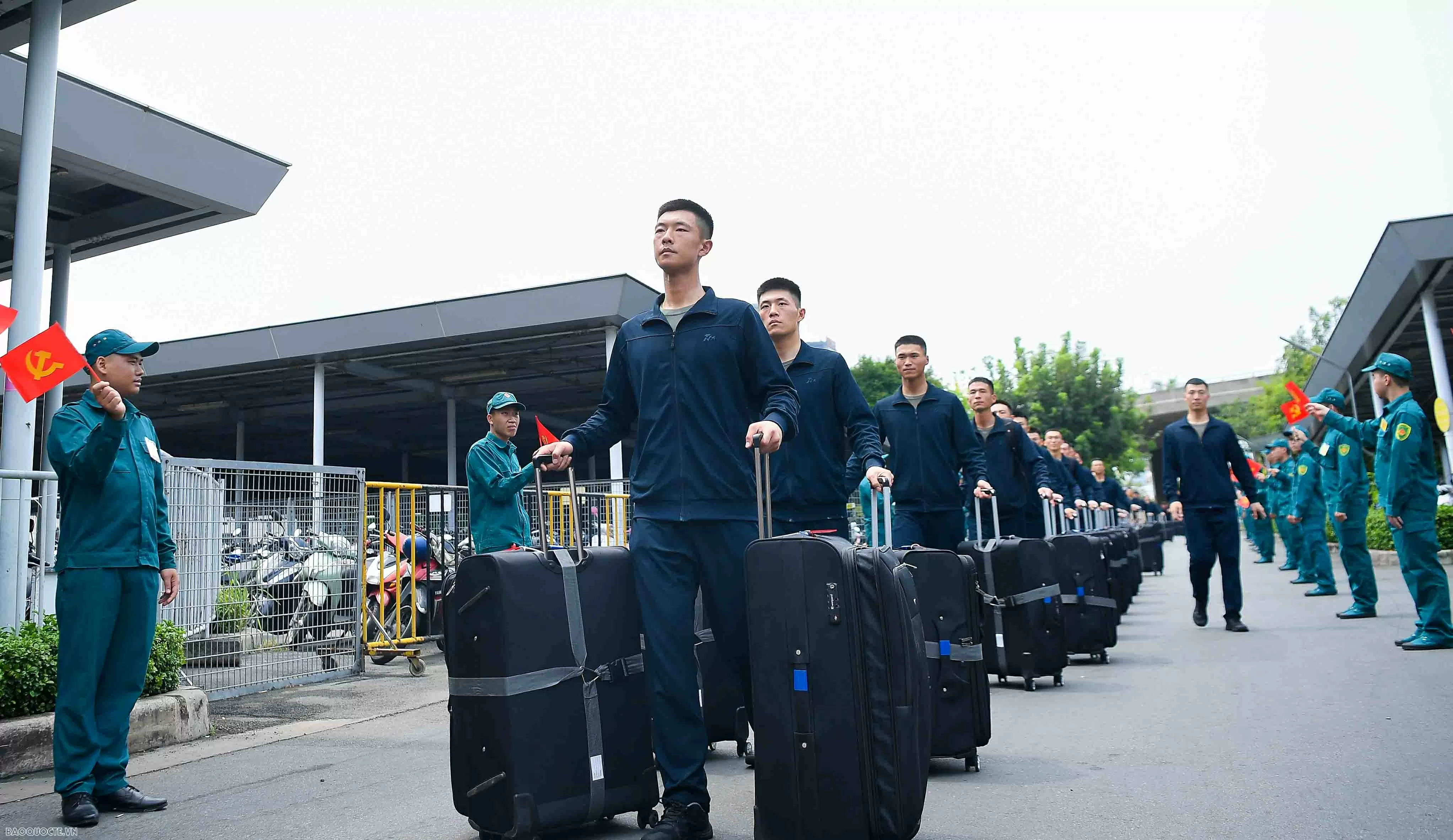 Việt Nam tiễn các đoàn Quân đội Trung Quốc, Lào, Campuchia hoàn thành nhiệm vụ diễu binh về nước