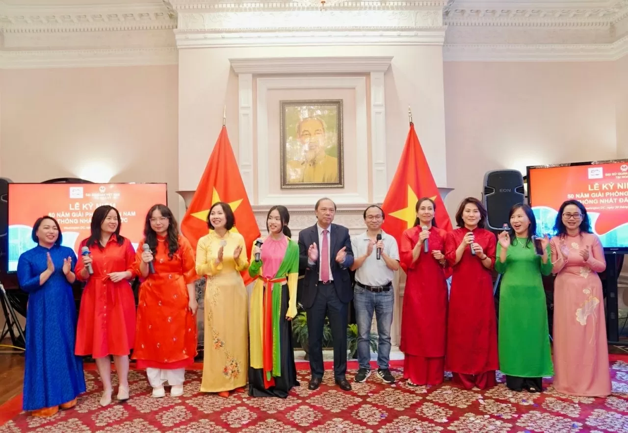 Long trọng tổ chức lễ kỷ niệm 50 năm Ngày Giải phóng miền Nam, thống nhất đất nước tại Mỹ