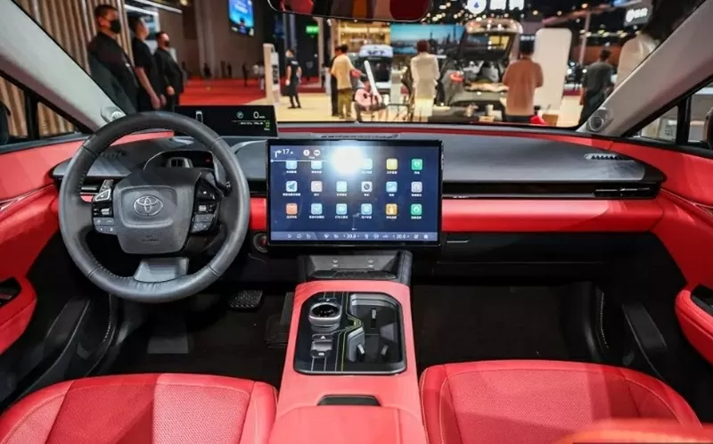 Không gian nội thất của Toyota bZ5