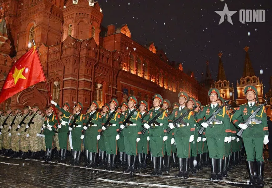 Đại tướng Phan Văn Giang: 'Biến ý chí quyết tâm thành bước đi oai nghiêm trên Quảng trường Đỏ'