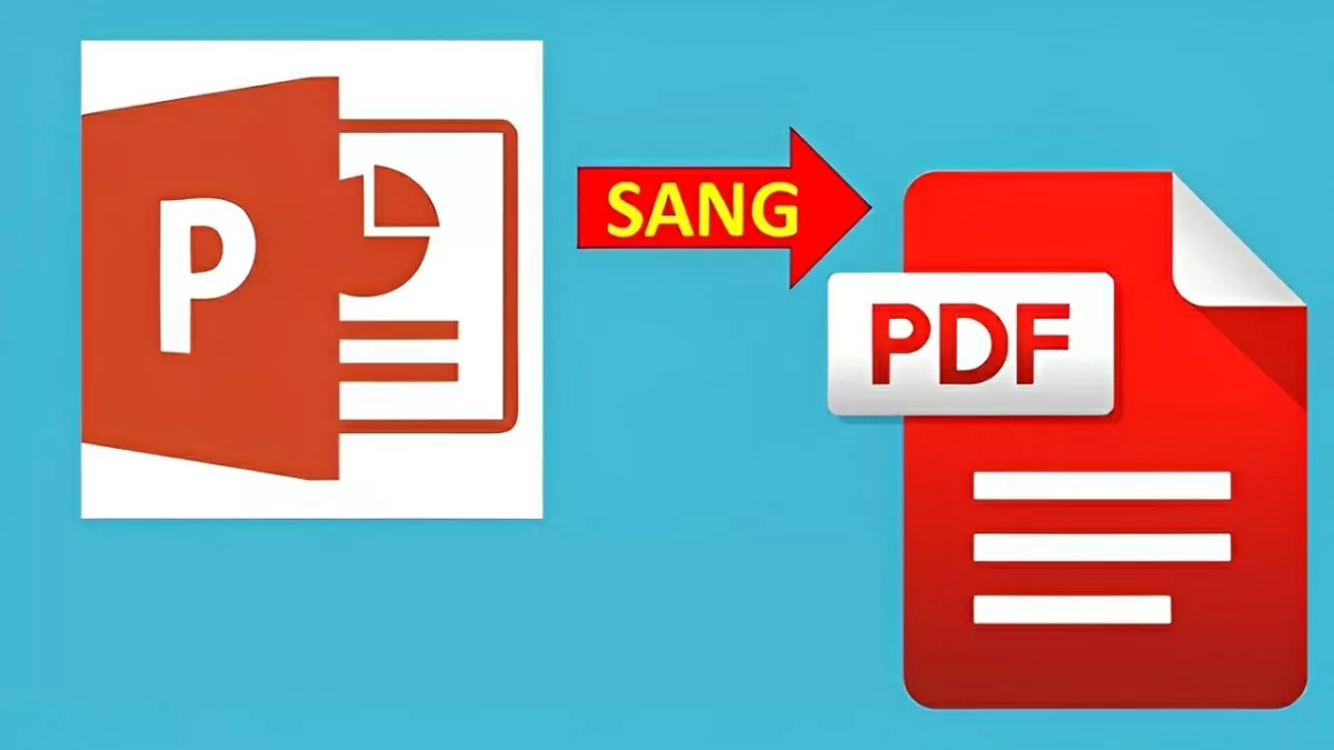 Cách chuyển Powerpoint sang PDF 