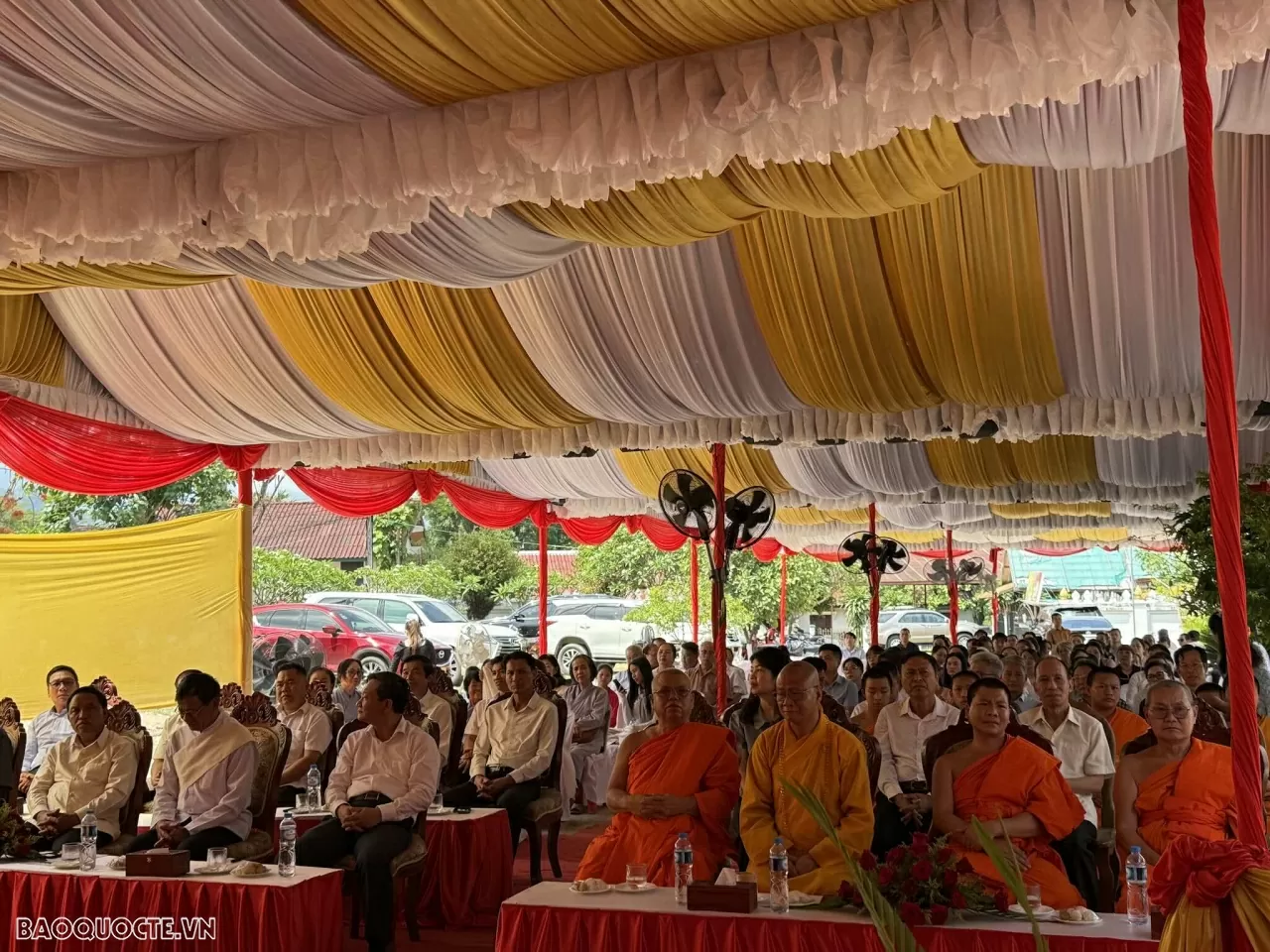 Trang trọng Đại lễ Phật đản 2025 tại Luang Prabang, Lào