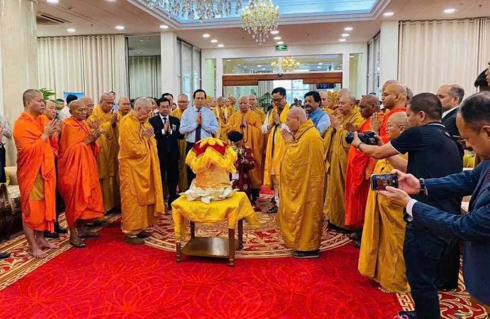 Từ 3/5, người dân có thể chiêm bái Xá lợi Đức Phật ở TP. Hồ Chí Minh Từ 3/5, người dân có thể chiêm bái Xá lợi Đức Phật ở TP. Hồ Chí Minh