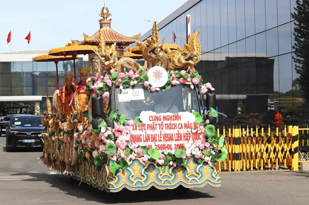 Từ 3/5, người dân có thể chiêm bái Xá lợi Đức Phật ở TP. Hồ Chí Minh