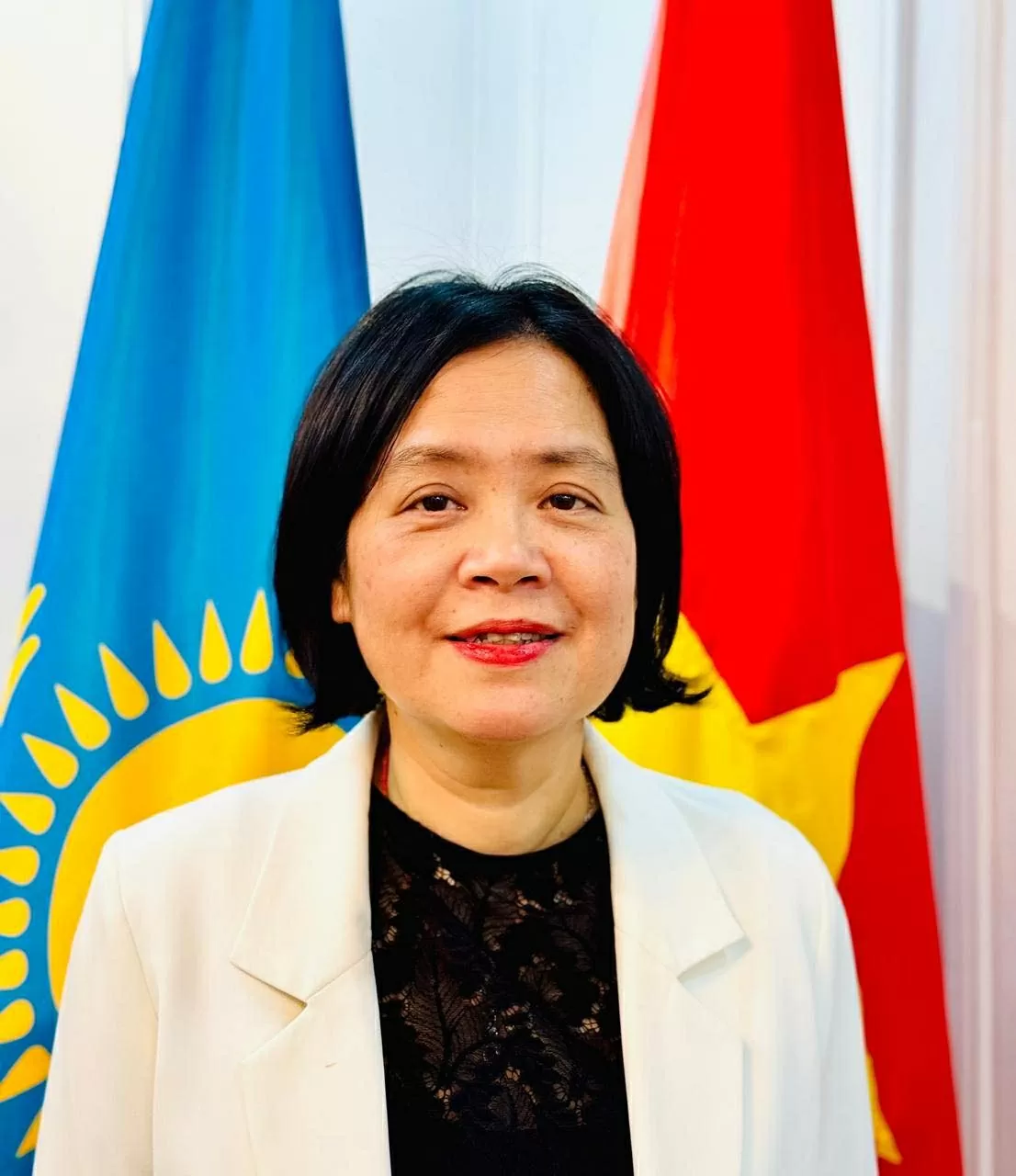Đại sứ Việt Nam tại Kazakhstan Phạm Thái Như Mai. (Nguồn: ĐSQ Việt Nam tại Kazakhstan)