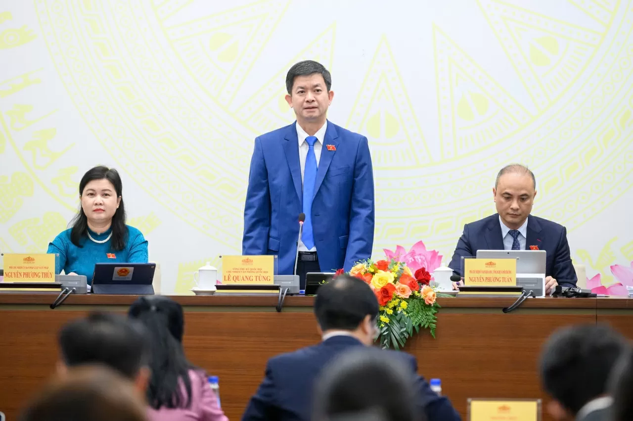 Họp báo về dự kiến chương trình kỳ họp thứ 9, Quốc hội khóa XV Họp báo về dự kiến chương trình kỳ họp thứ 9, Quốc hội khóa XV