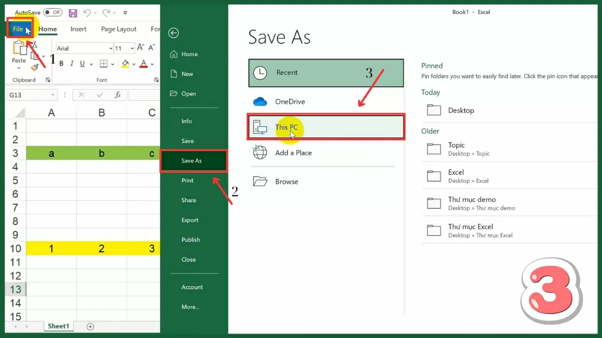 Lưu lại file mới Lưu lại file mới