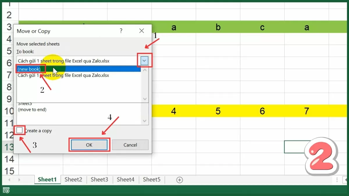 Trong mục “To book”, bạn nhấn vào mũi tên và chọn “(new book)” Trong mục “To book”, bạn nhấn vào mũi tên và chọn “(new book)”