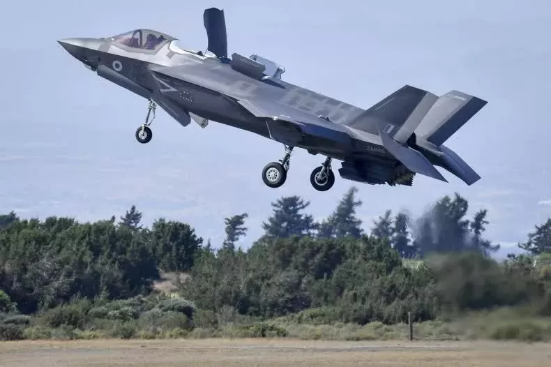 Một chiếc tiêm kích F-35 của Anh. (Nguồn: AP)