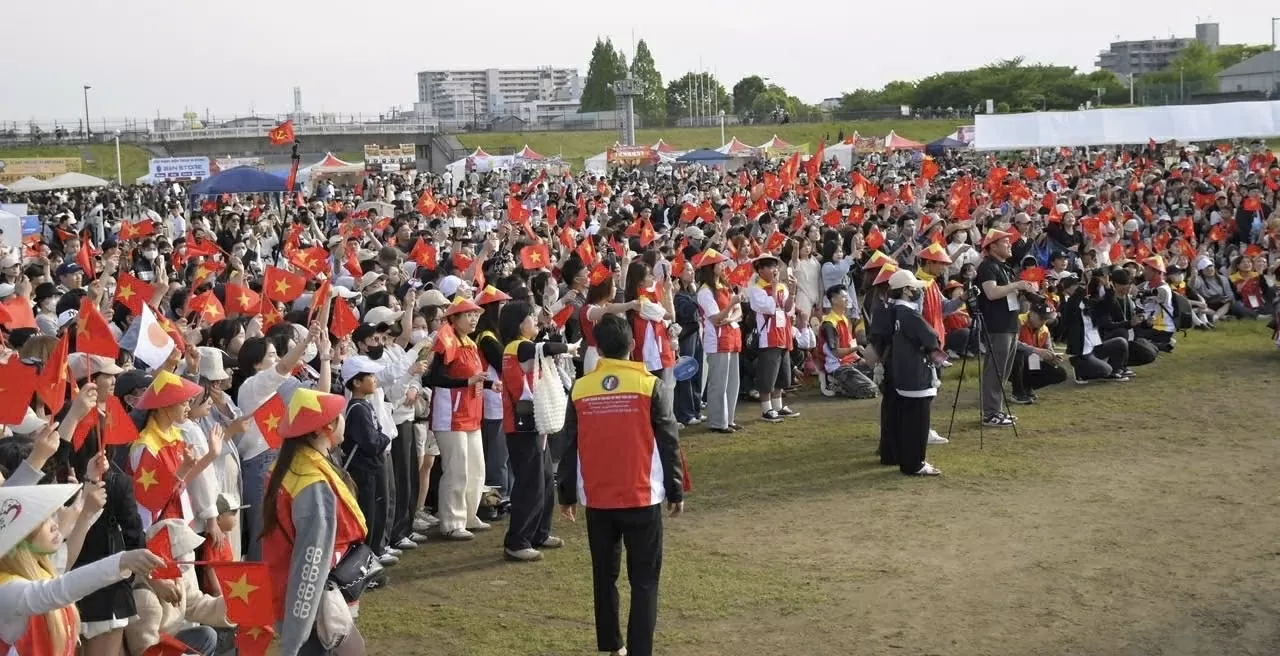 Khai mạc Festival 'Trái tim Việt Nam – 50 năm hòa chung một nhịp' tại Osaka, Nhật Bản