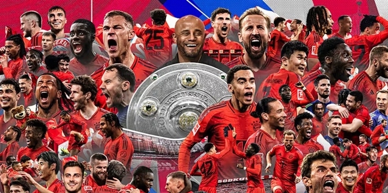 Bayern vô địch Bundesliga, Harry Kane có danh hiệu đầu tiên trong sự nghiệp