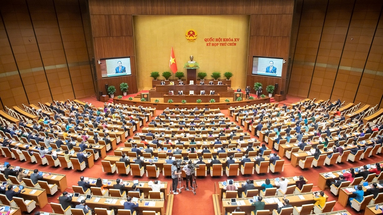 hom nay 65 quoc hoi nghe va thao luan 2 du an luat 1 du thao luat