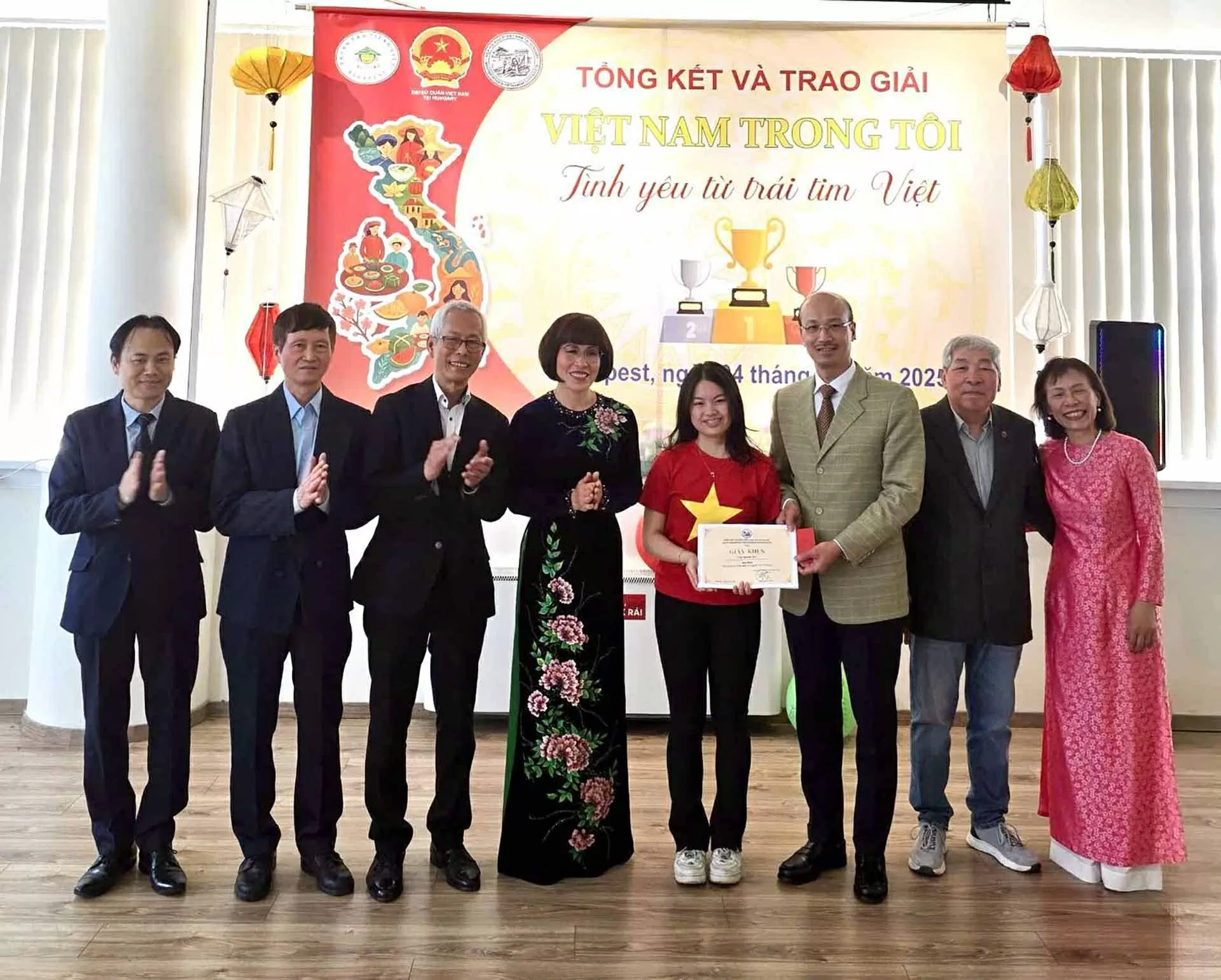 Tôn vinh văn hóa Việt qua cuộc thi ‘Việt Nam trong tôi’ tại Hungary
