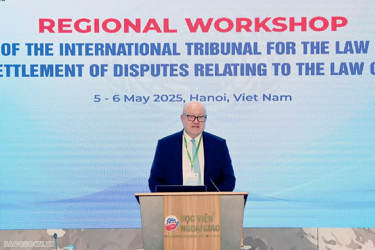 Thứ trưởng Thường trực Nguyễn Minh Vũ dự Hội thảo khu vực về vai trò của Tòa án quốc tế về Luật biển (ITLOS)