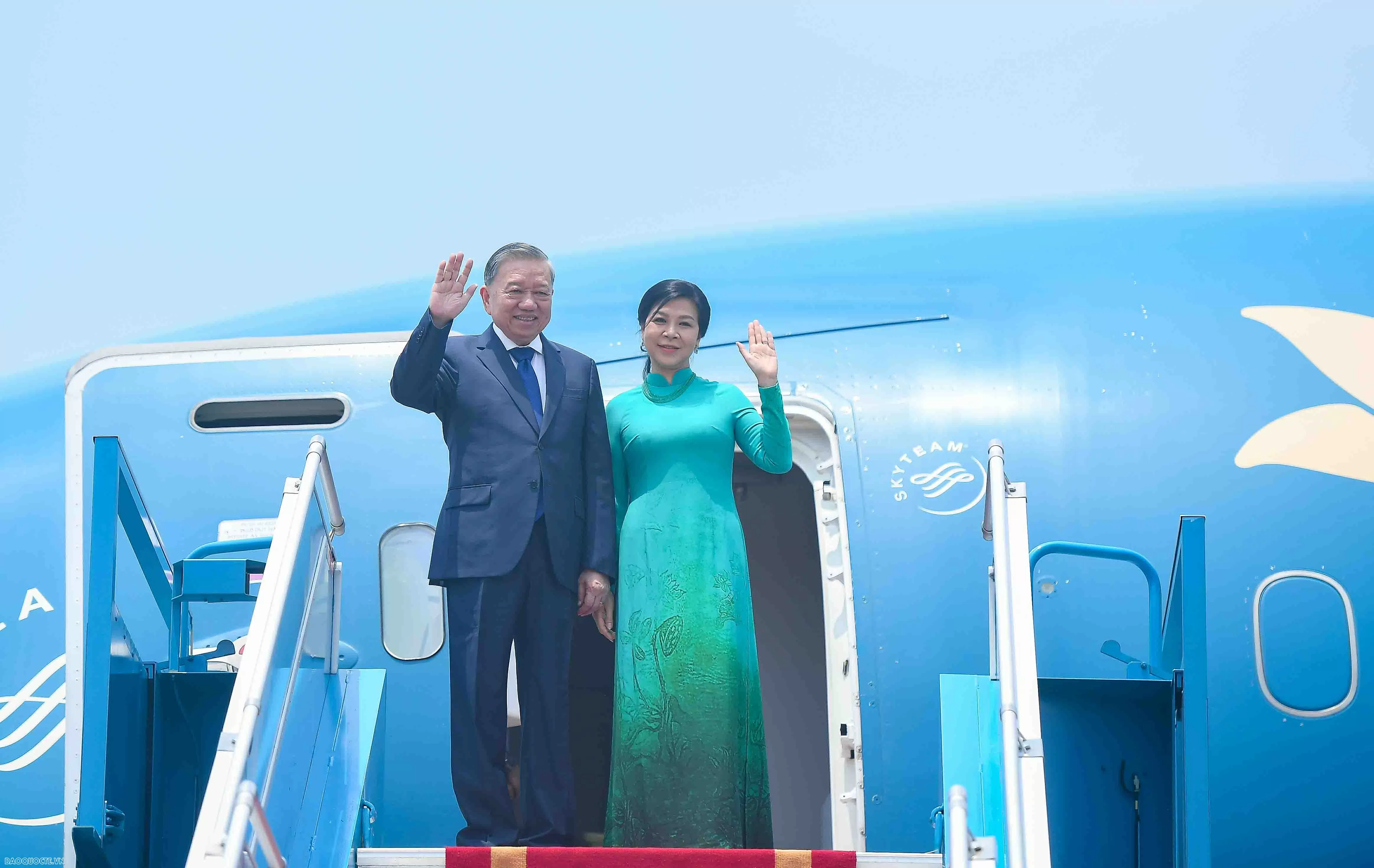 Tổng Bí thư Tô Lâm và Phu nhân lên đường thăm Kazakhstan, Azerbaijan, Nga và Belarus