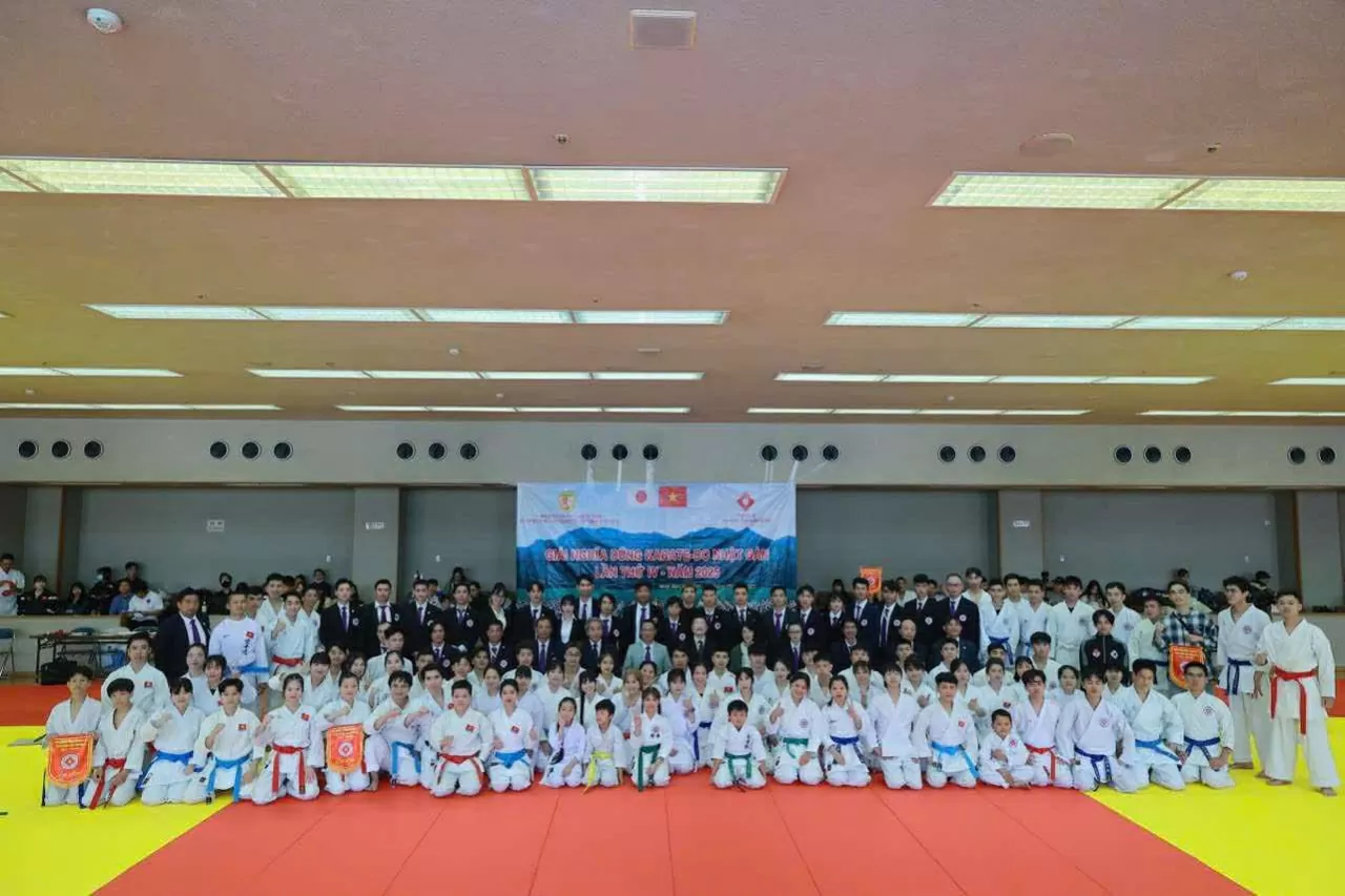 Giải Nghĩa Dũng Karatedo chào mừng ngày thống nhất đất nước