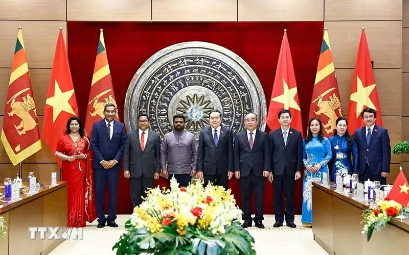 Việt Nam-Sri Lanka xem xét ký thỏa thuận hợp tác giữa hai Quốc hội
