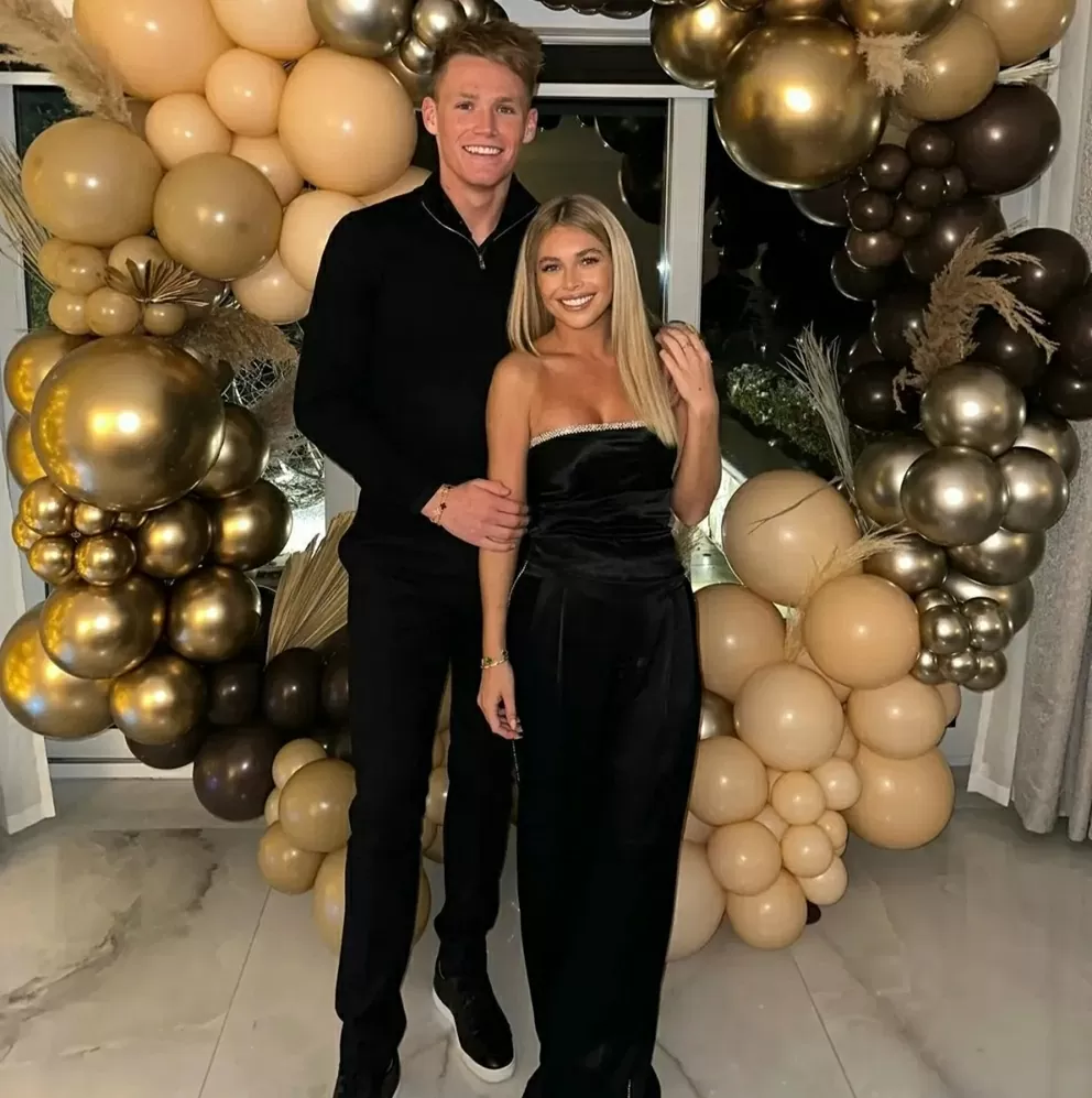 Bạn gái tiền vệ Scott McTominay