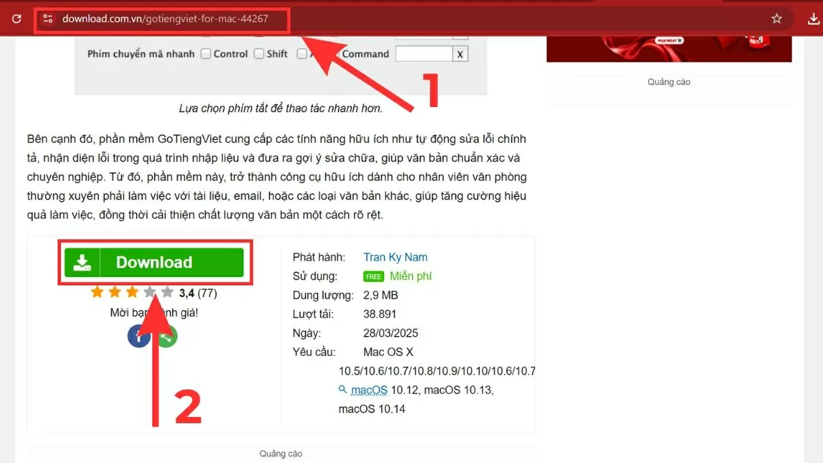 Truy cập vào đường dẫn trên Truy cập vào đường dẫn trên