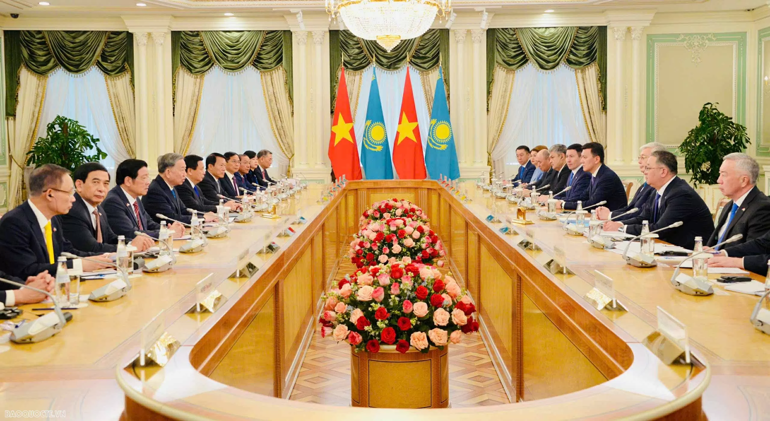 Việt Nam-Kazakhstan nâng cấp lên Đối tác chiến lược