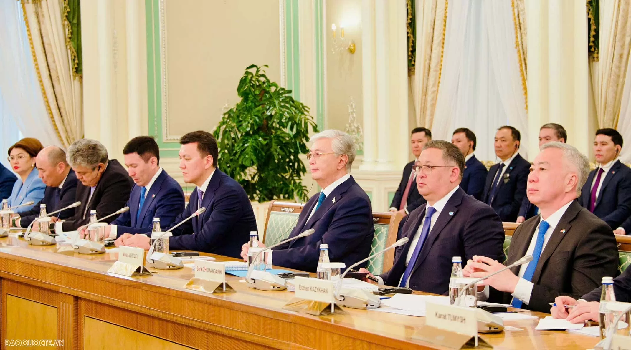 Việt Nam-Kazakhstan nâng cấp lên Đối tác chiến lược Việt Nam-Kazakhstan nâng cấp lên Đối tác chiến lược