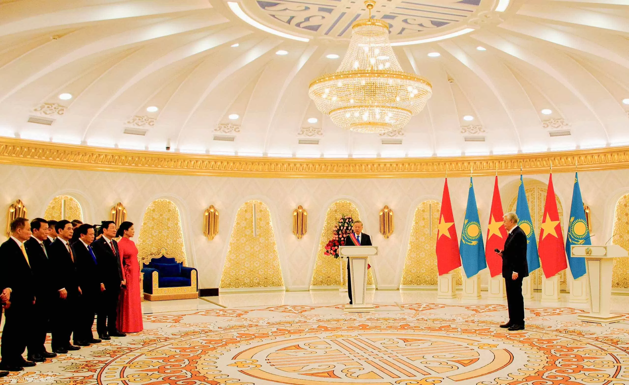 Tin hội đàm Việt Nam-Kazakhstan