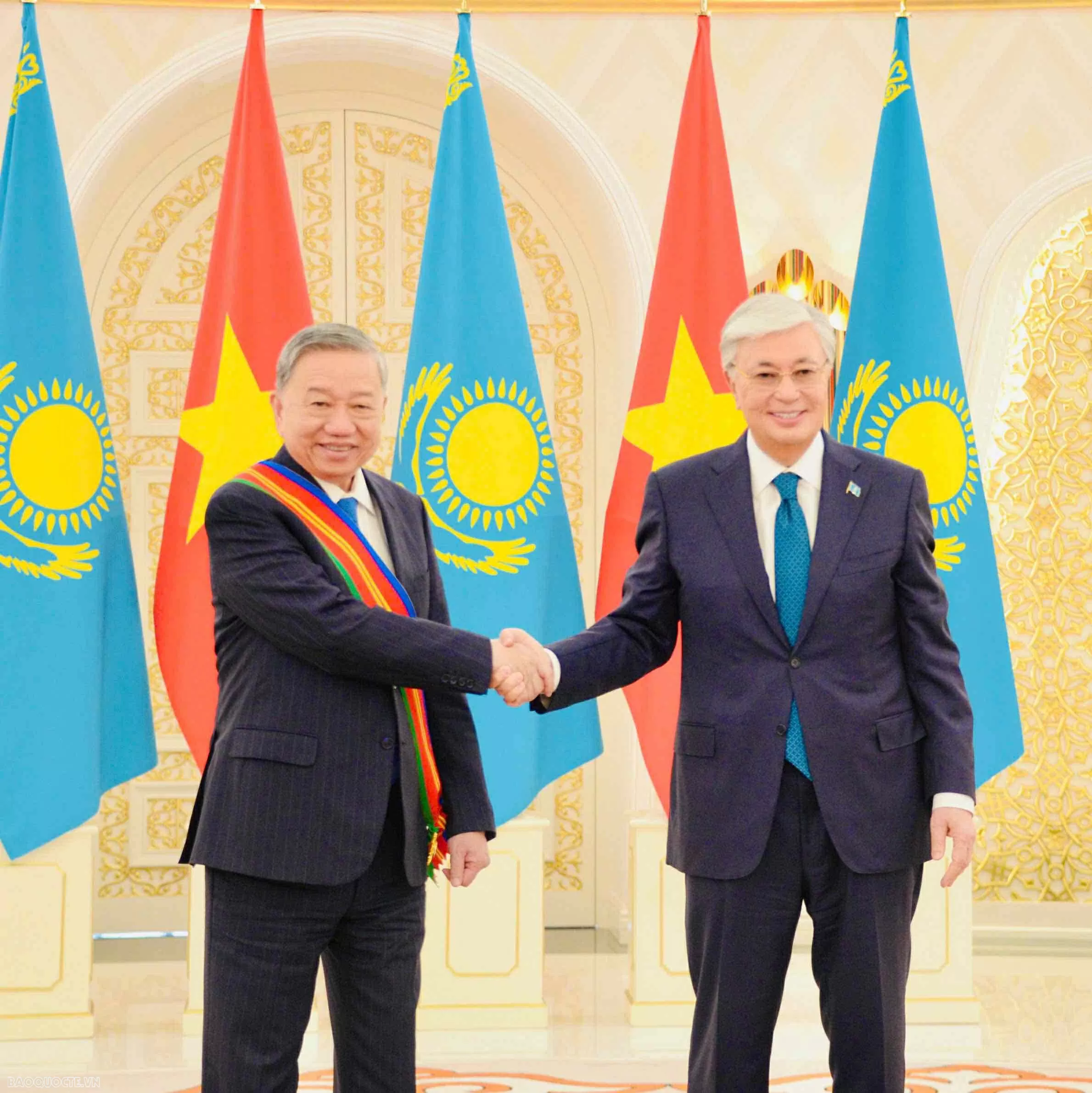 Việt Nam-Kazakhstan nâng cấp lên Đối tác chiến lược Việt Nam-Kazakhstan nâng cấp lên Đối tác chiến lược